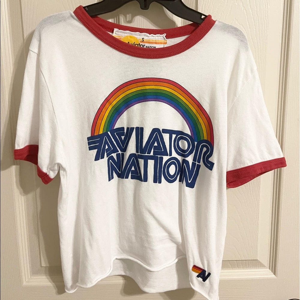 AVIATOR NATION SHIRT 🌈🌈🌈
